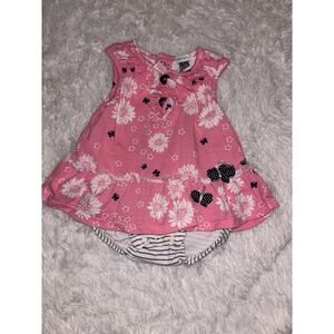 Petit Lem Girls Sz. 6 Mo One Pc. Outfit. Adorable